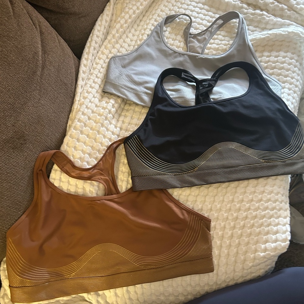 Set of 3 Victoria Secret Sports Bras, size XL NWOT